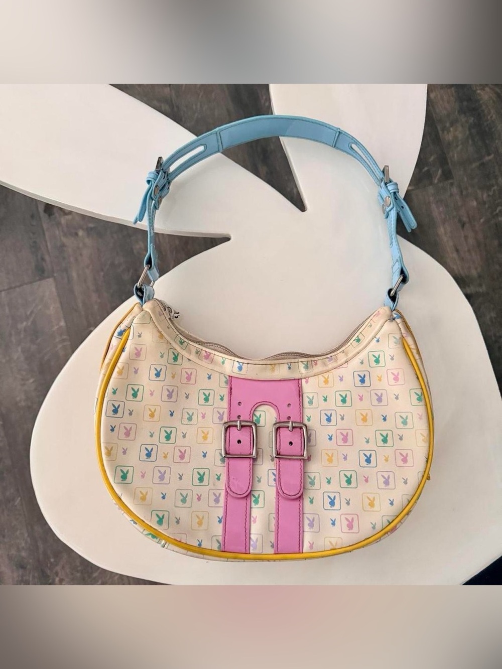 Playboy Y2K monogram shoulder bag